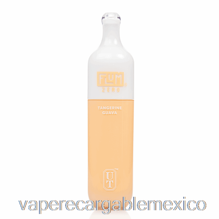Vape Recargable Flum Float 0% Cero Nicotina 3000 Desechable Mandarina Guayaba